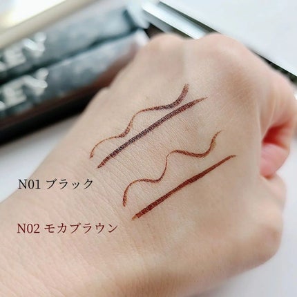 フローティングカラーリキッドアイライナー/COLORKEY/リキッドアイライナーを使ったクチコミ(5枚目)