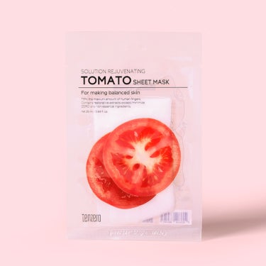 テンゼロ ソリューション リジューベネイティング トマト シートマスク🍅

顔につけてすぐなんかピリピリして、あこれダメなやつかも！って思ったけど結果めちゃくちゃ良かった(笑)

ベタベタしなくて肌がモ