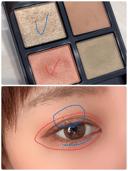 アディクション ザ アイシャドウ パレット 009 One to Another/ADDICTION/アイシャドウパレットを使ったクチコミ(3枚目)