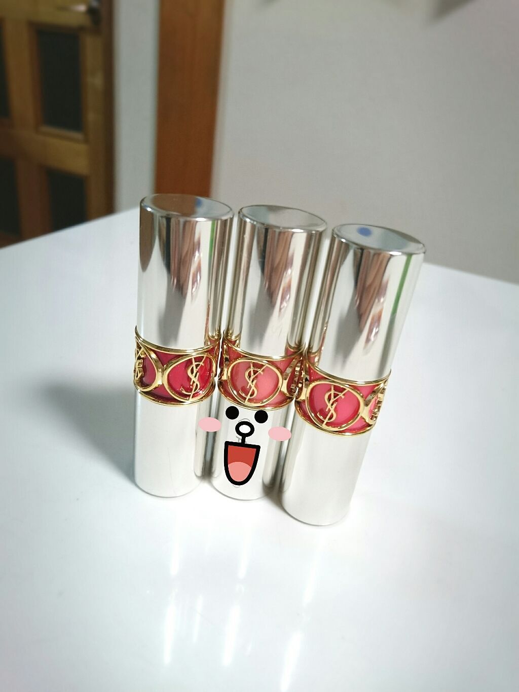 ヴォリュプテ ティントインバーム/YVES SAINT LAURENT BEAUTE/口紅を使ったクチコミ(1枚目)