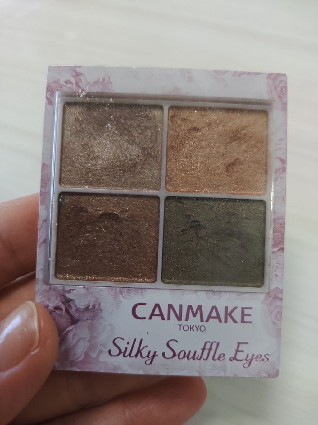 シルキースフレアイズ/キャンメイク/アイシャドウパレットを使ったクチコミ（1枚目）
