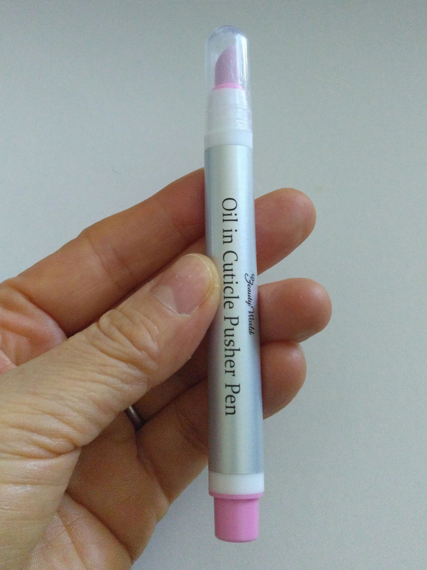 オイルインキューティクルプッシャーペン/ビューティーワールド/ネイル用品を使ったクチコミ(1枚目)