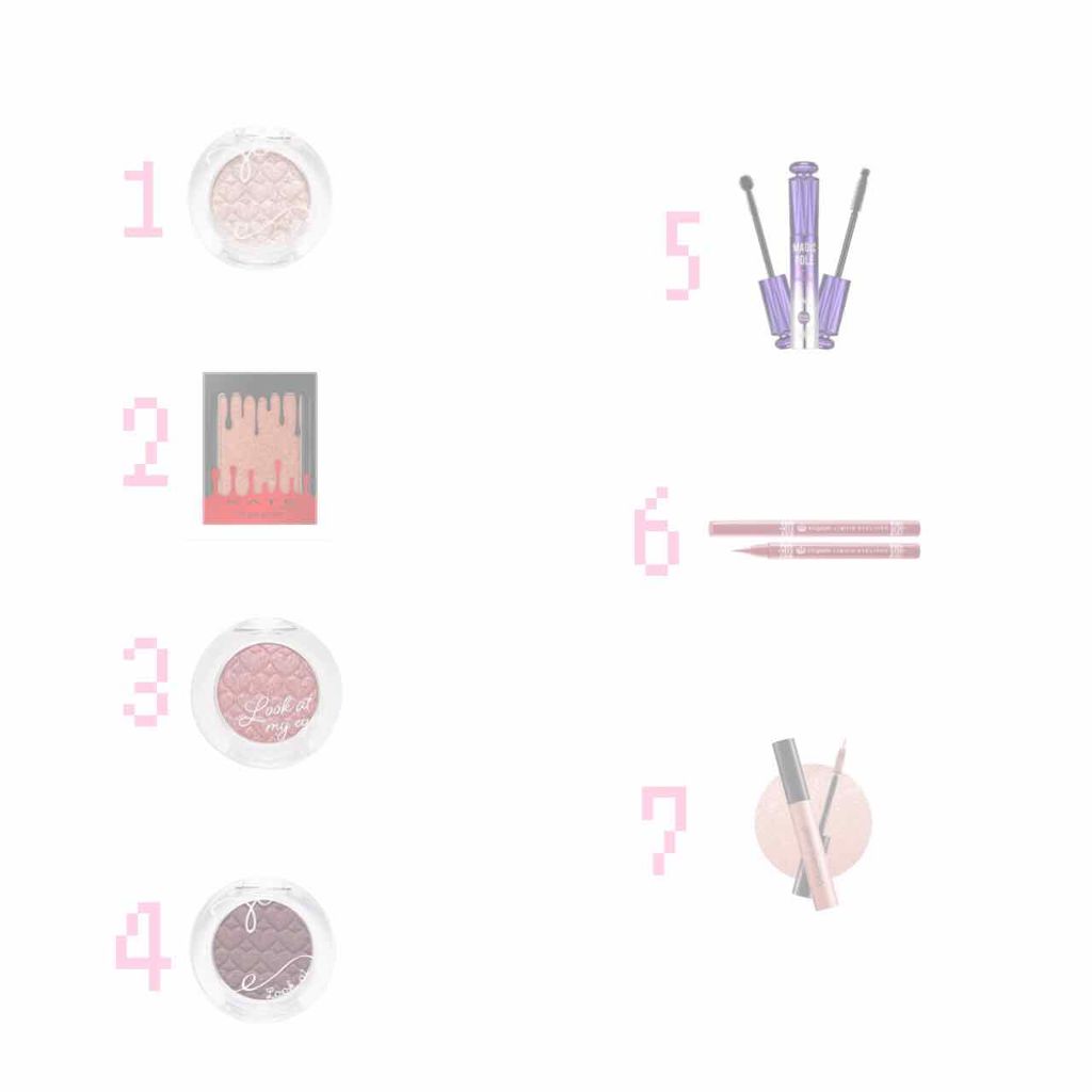 フィットジェルグリッター/KATE/ジェル・クリームアイシャドウを使ったクチコミ（3枚目）