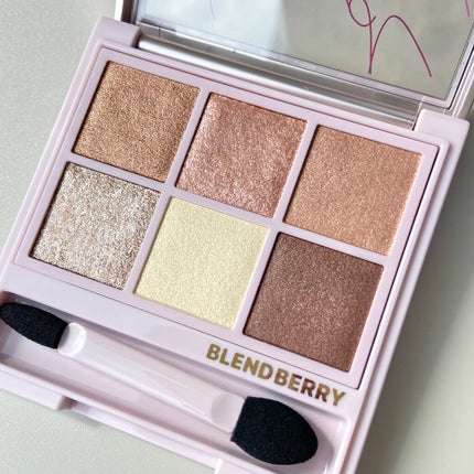 オーラクリエイション/BLEND BERRY/アイシャドウパレットを使ったクチコミ(3枚目)