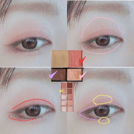 3Dプロデュースシャドウ/KATE/アイシャドウパレットを使ったクチコミ(4枚目)