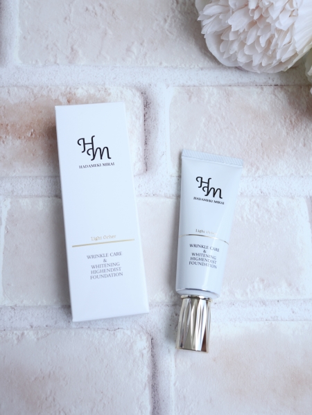 リンクルケア＆ホワイトニング ハイエンディストファンデーション/ハダメキミライ/リキッドファンデーションを使ったクチコミ（1枚目）