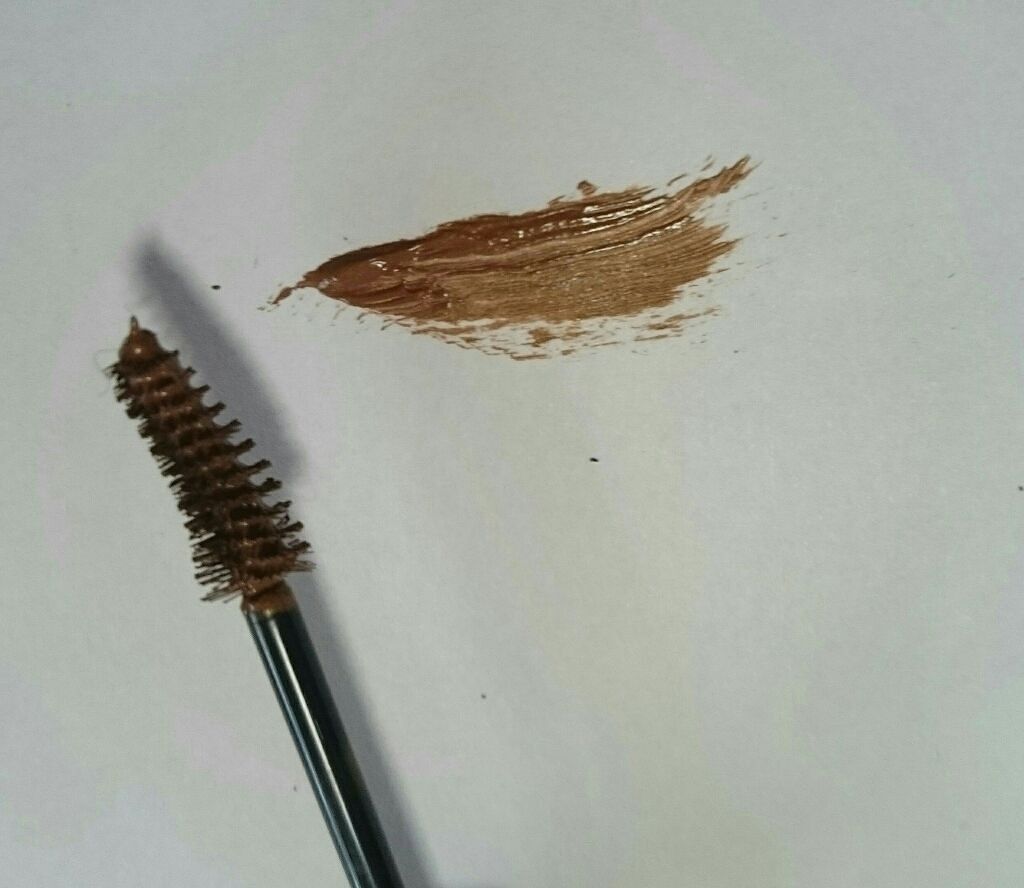 ファッションブロウ カラードラマ マスカラ カーキ/MAYBELLINE NEW YORK/眉マスカラを使ったクチコミ（2枚目）