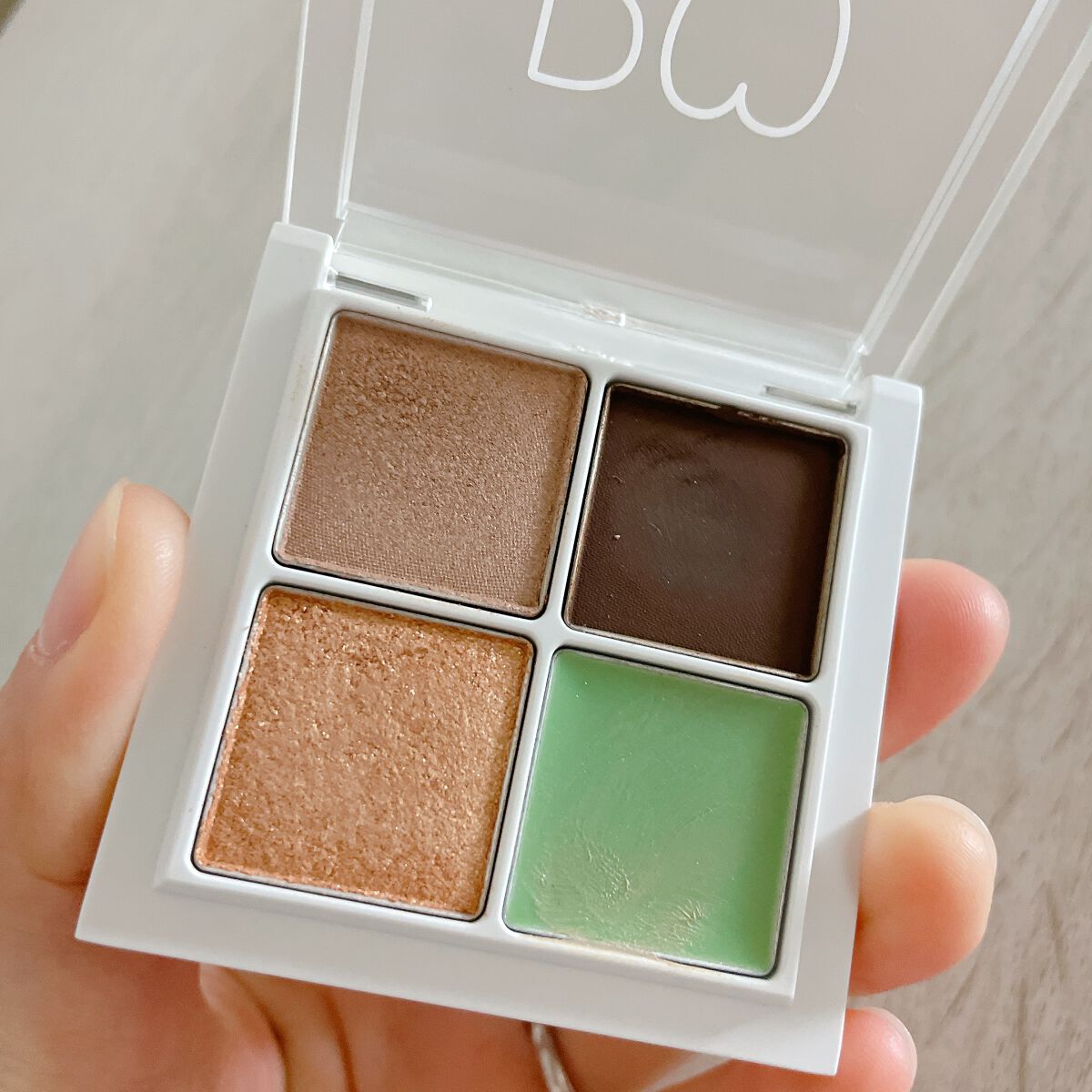 THE アイパレR/b idol/アイシャドウパレットを使ったクチコミ(3枚目)