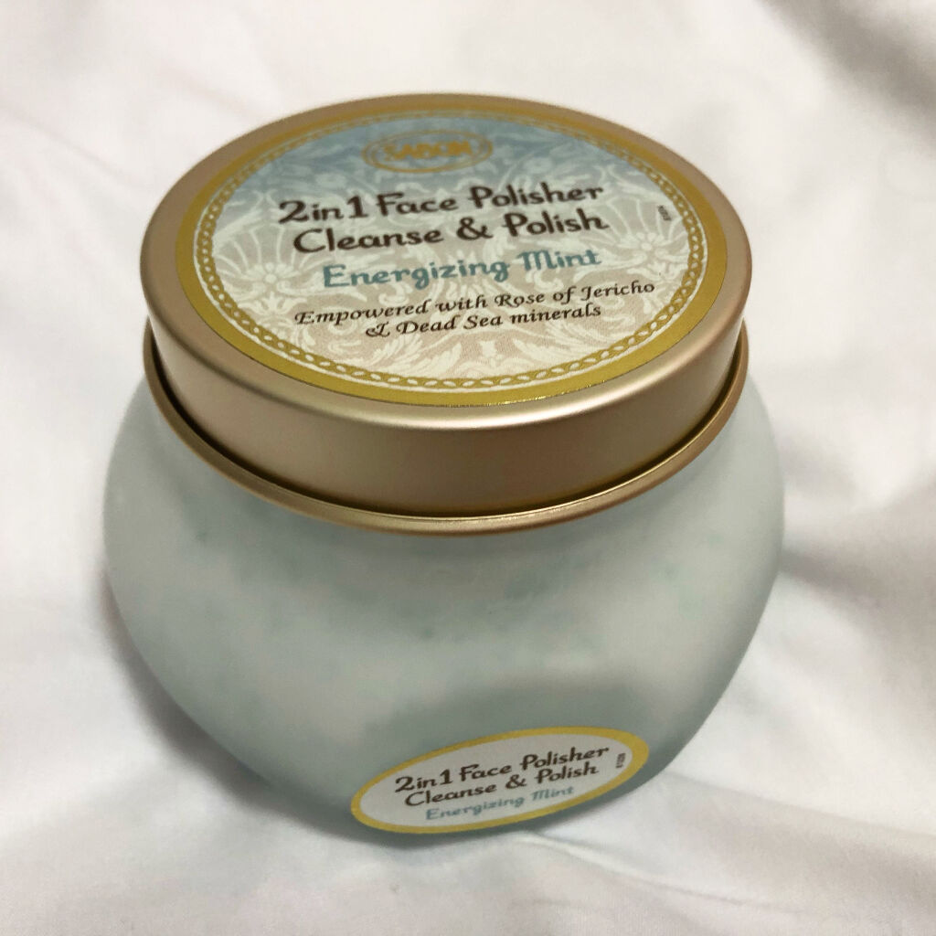 フェイスポリッシャー リフレッシング（ミント）/SABON/スクラブ・ゴマージュを使ったクチコミ（2枚目）