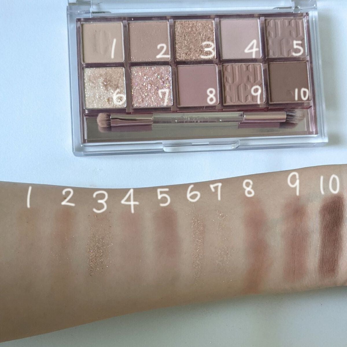 プロ アイ パレット/CLIO/アイシャドウパレットを使ったクチコミ(2枚目)