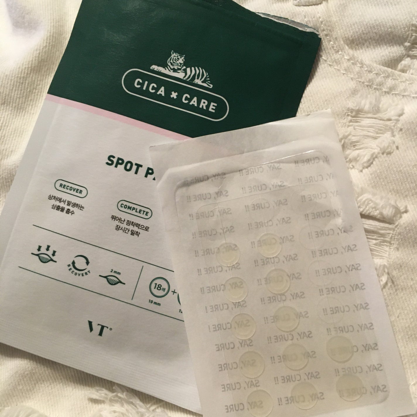 プロCICA クリアスポットパッチ/VT/その他スキンケアを使ったクチコミ(1枚目)