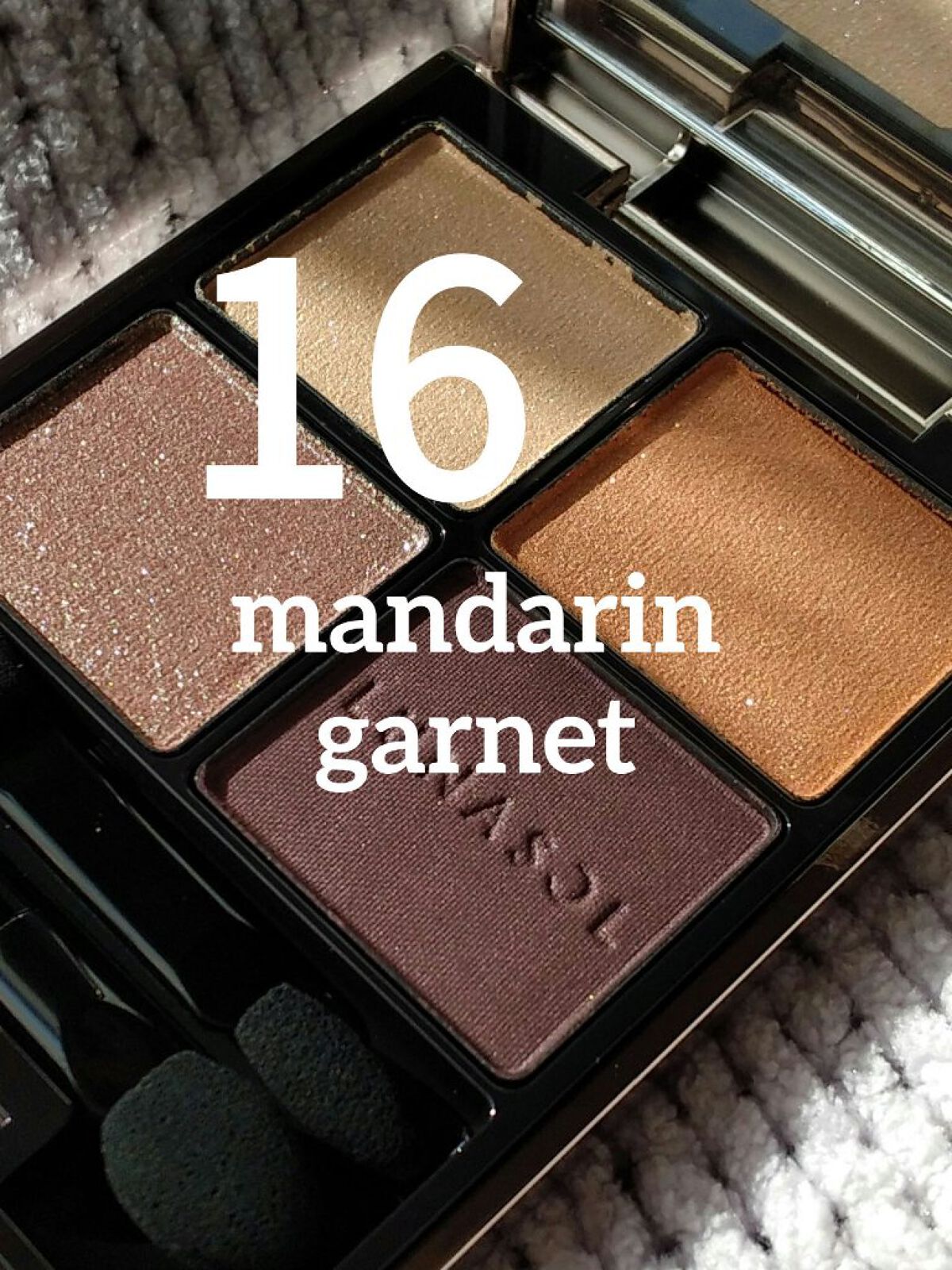 アイカラーレーション 16 Mandarin Garnet/LUNASOL/アイシャドウパレットを使ったクチコミ（1枚目）