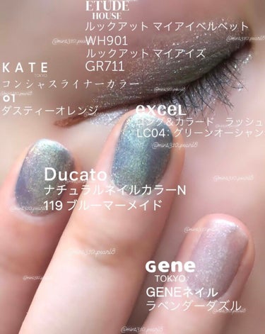 UR GLAM　MARBLE EYESHADOW 02/U R GLAM/シングルアイシャドウを使ったクチコミ（2枚目）