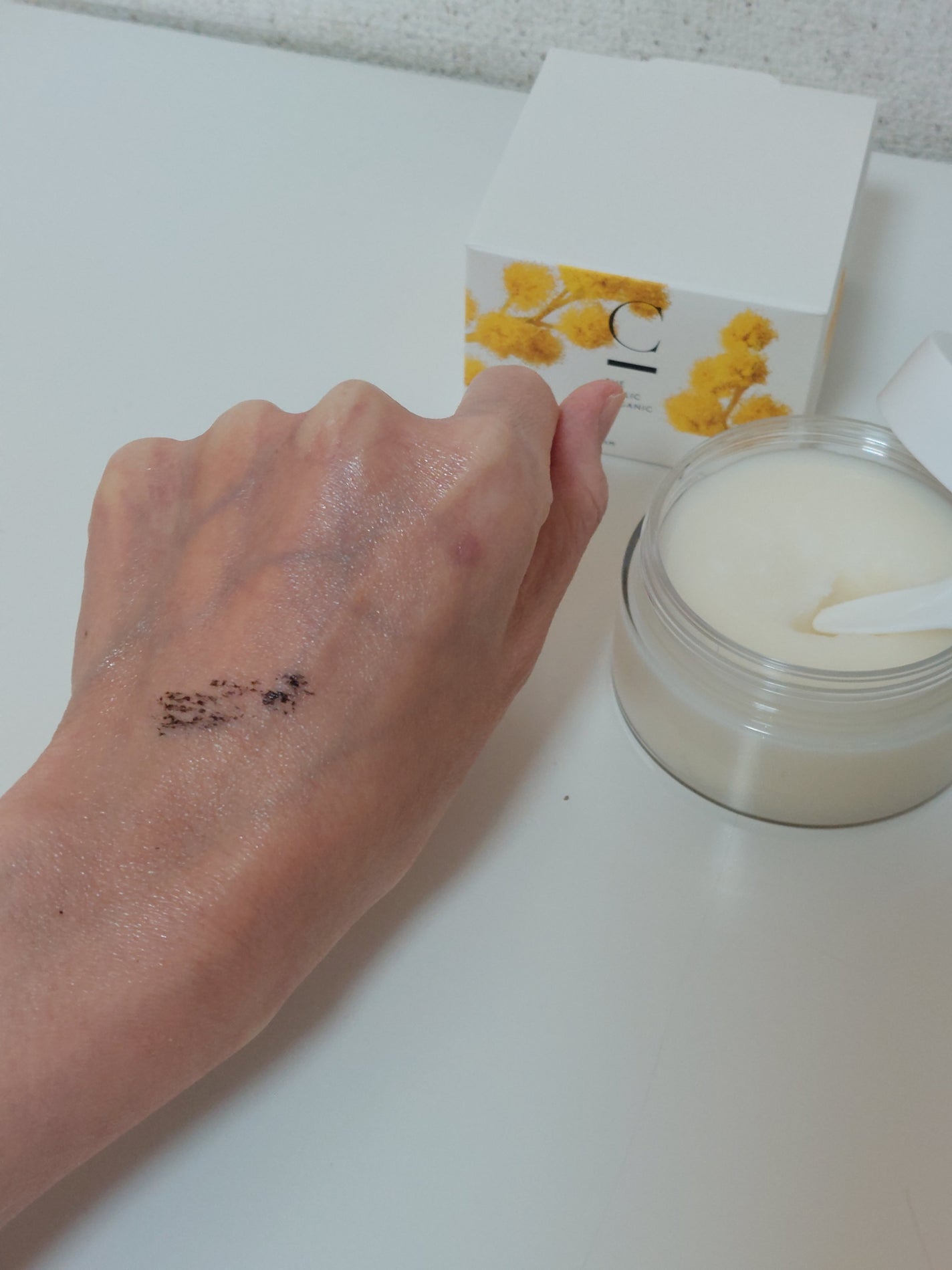 シンクロヌーディー フラワーバタークレンジングバーム/C THE PUBLIC ORGANIC/クレンジングバームを使ったクチコミ(6枚目)