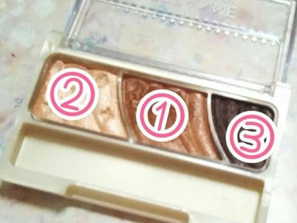 トーンアップアイシャドウ/CEZANNE/アイシャドウパレットを使ったクチコミ(4枚目)