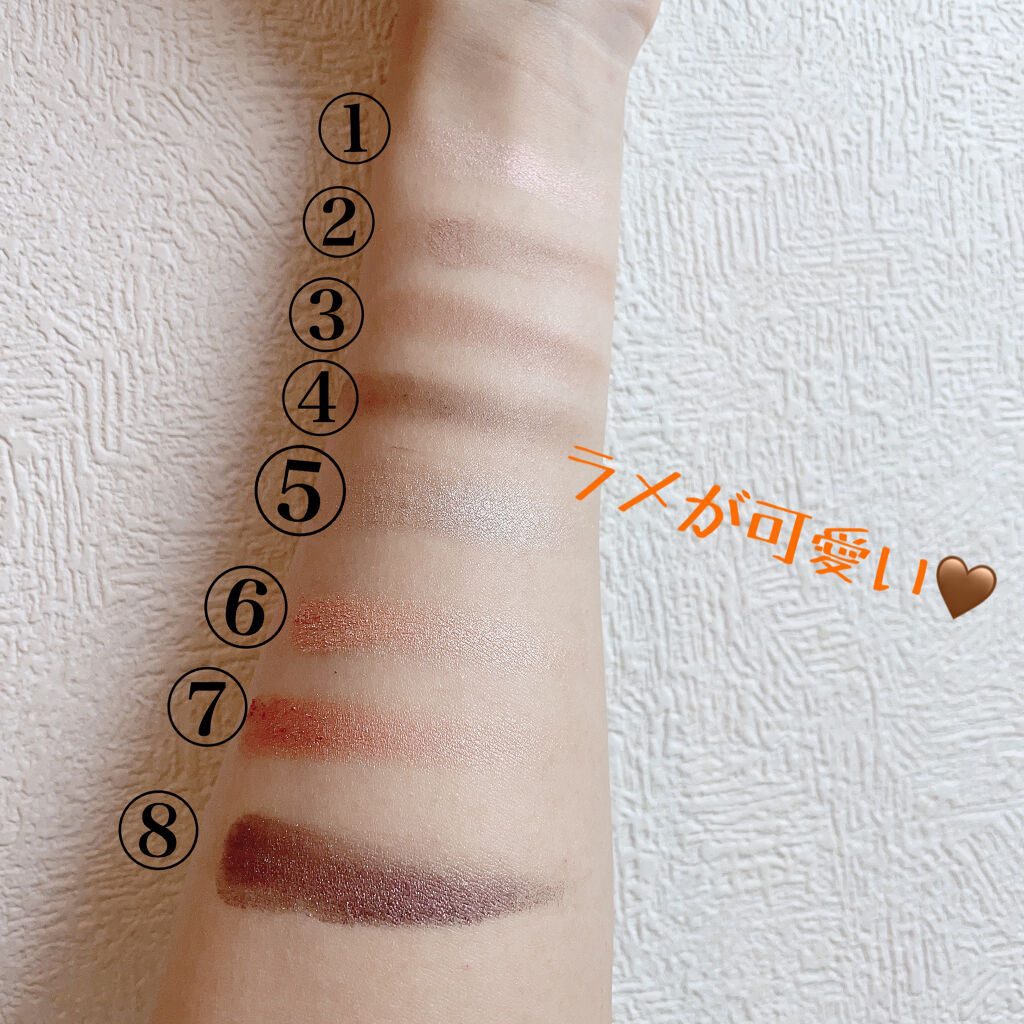 スイーツコレクション/マリブビューティー/アイシャドウパレットを使ったクチコミ（3枚目）