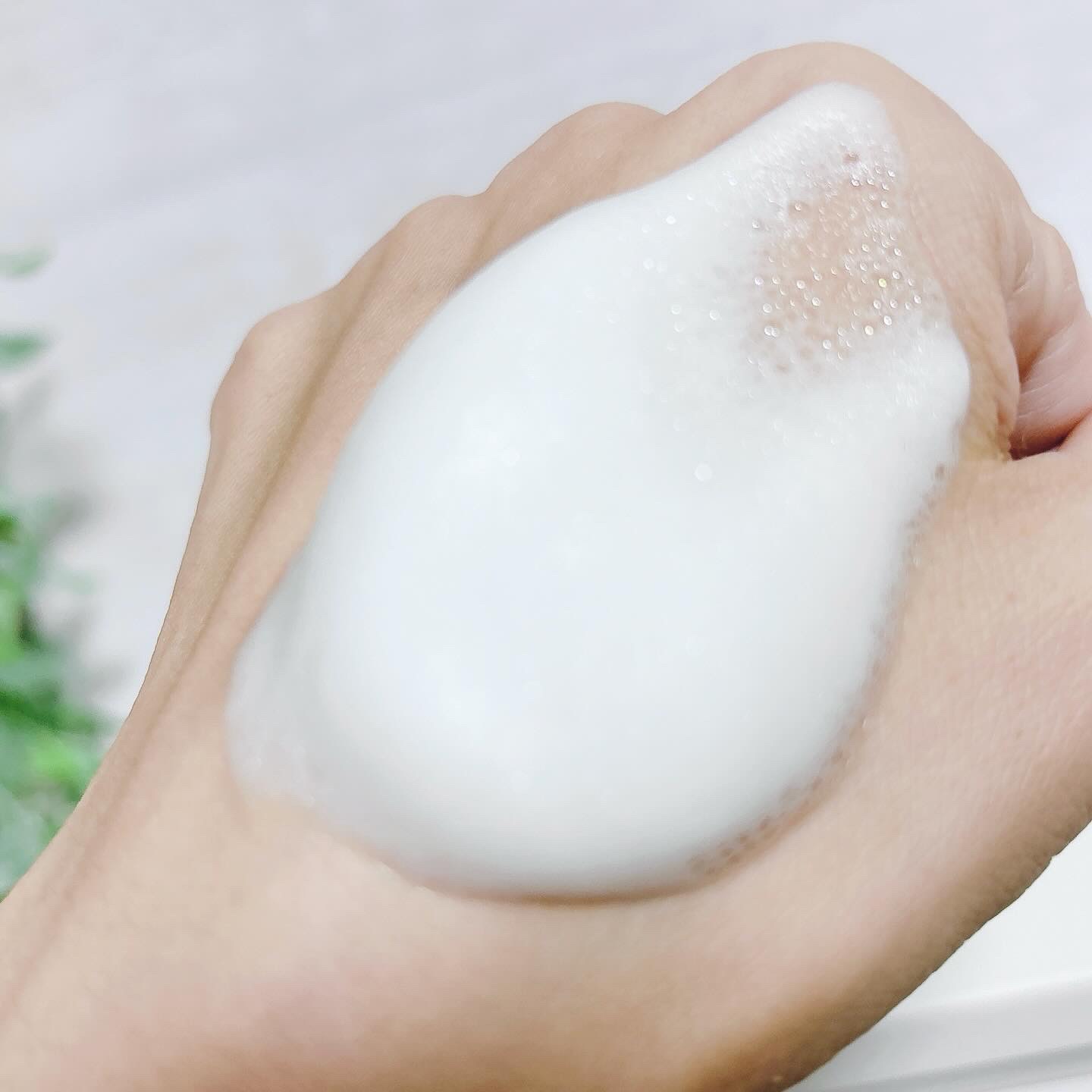 ホイップフォームフェイシャルウォッシュ/BORDER FREE cosmetics/洗顔フォームを使ったクチコミ（3枚目）