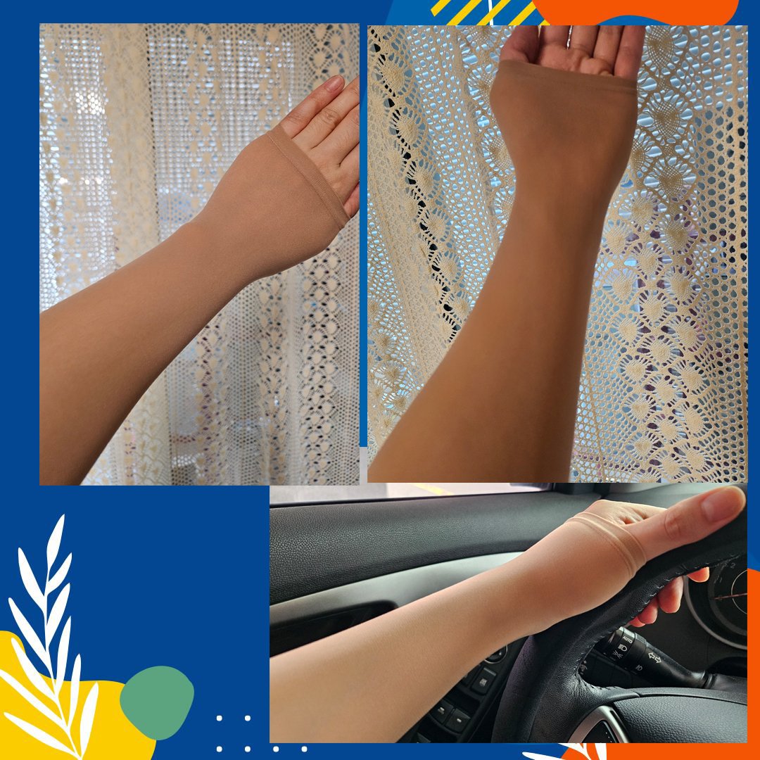 BLCA 紫外線カット アームストッキング/BLCA/その他を使ったクチコミ（2枚目）