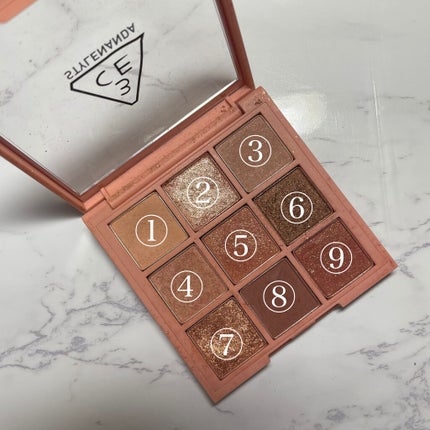 3CE マルチアイカラーパレット/3CE/アイシャドウパレットを使ったクチコミ(3枚目)