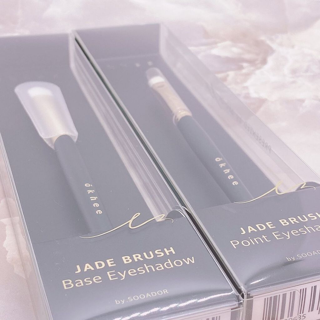 okhee ベースアイシャドウブラシ NUN01/SOOA DOR/メイクブラシを使ったクチコミ(6枚目)