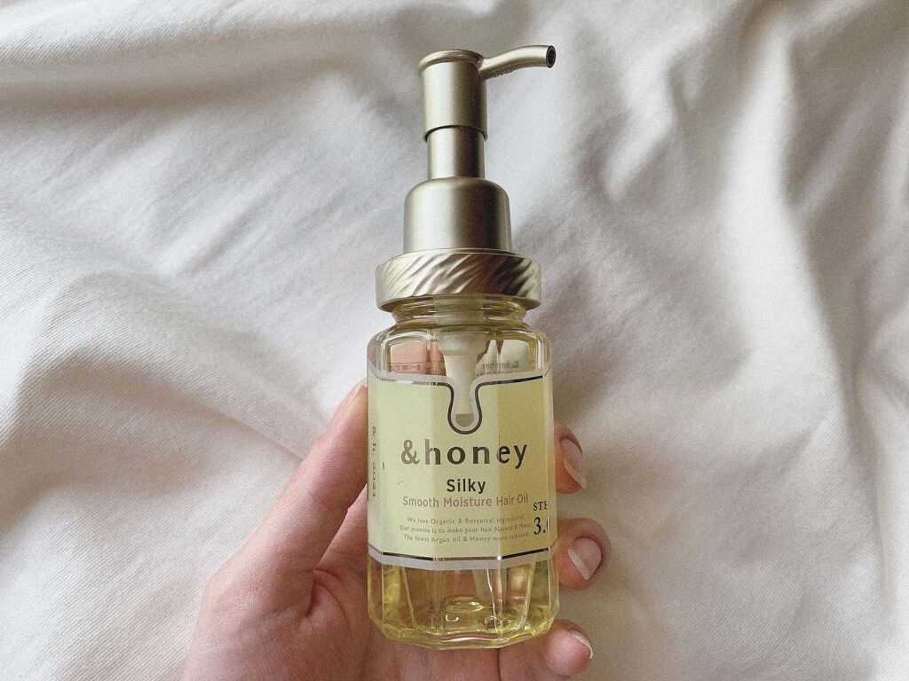シルキー スムースモイスチャー ヘアオイル 3.0/&honey/ヘアオイルを使ったクチコミ(1枚目)