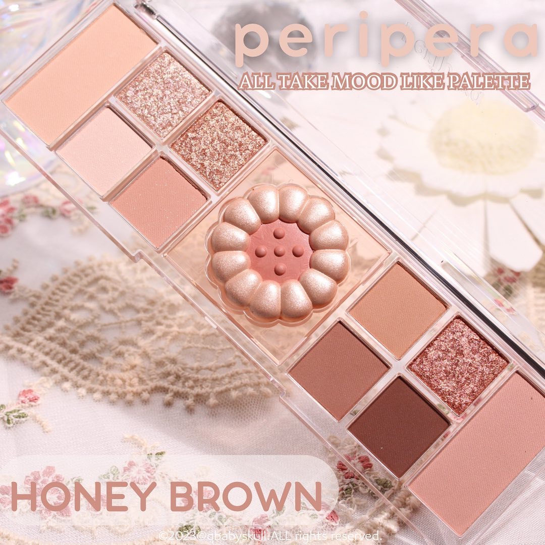 オールテイクムードライクパレット/PERIPERA/アイシャドウパレットを使ったクチコミ（3枚目）
