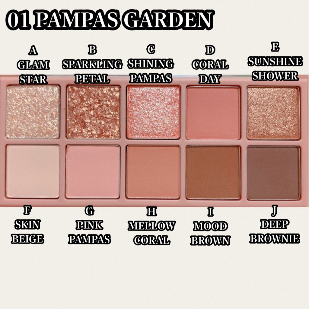 ベターザンパレット/rom&nd/アイシャドウパレットを使ったクチコミ（2枚目）