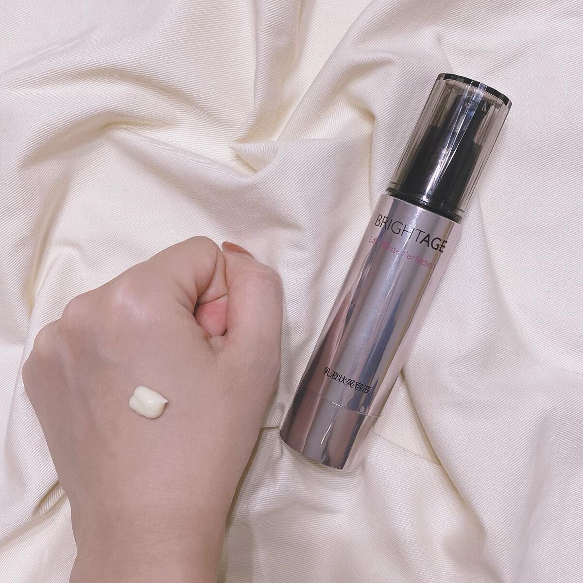 リフトホワイト パーフェクション/BRIGHTAGE/美容液を使ったクチコミ（2枚目）