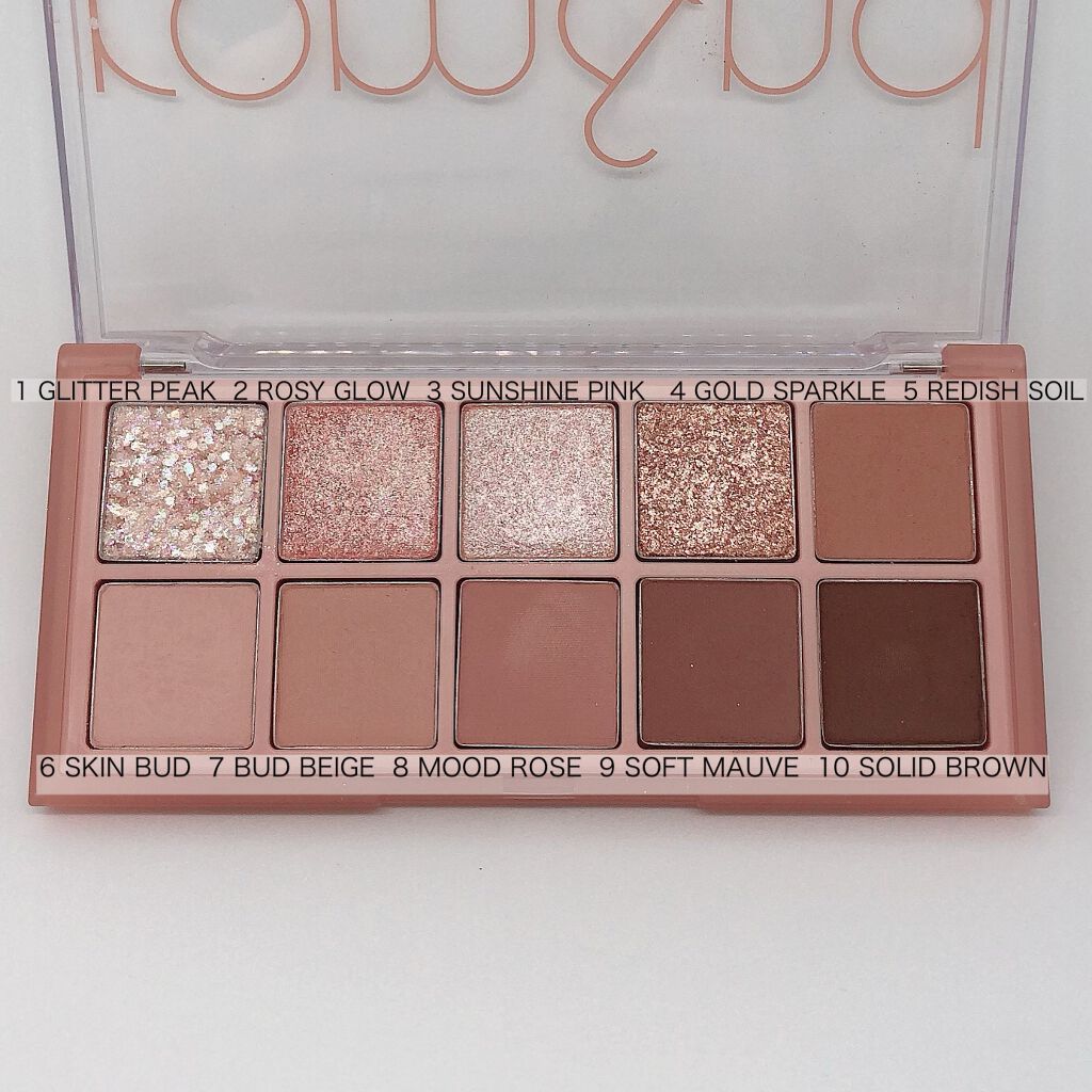 ベターザンパレット/rom&nd/アイシャドウパレットを使ったクチコミ（3枚目）