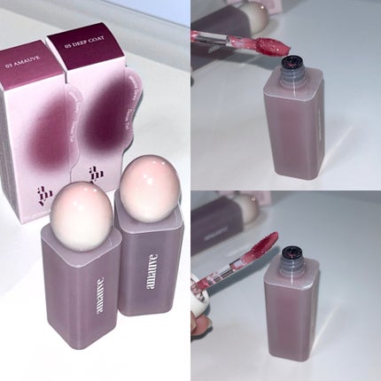 デューイドトムティント/amauve/リップティントを使ったクチコミ(5枚目)