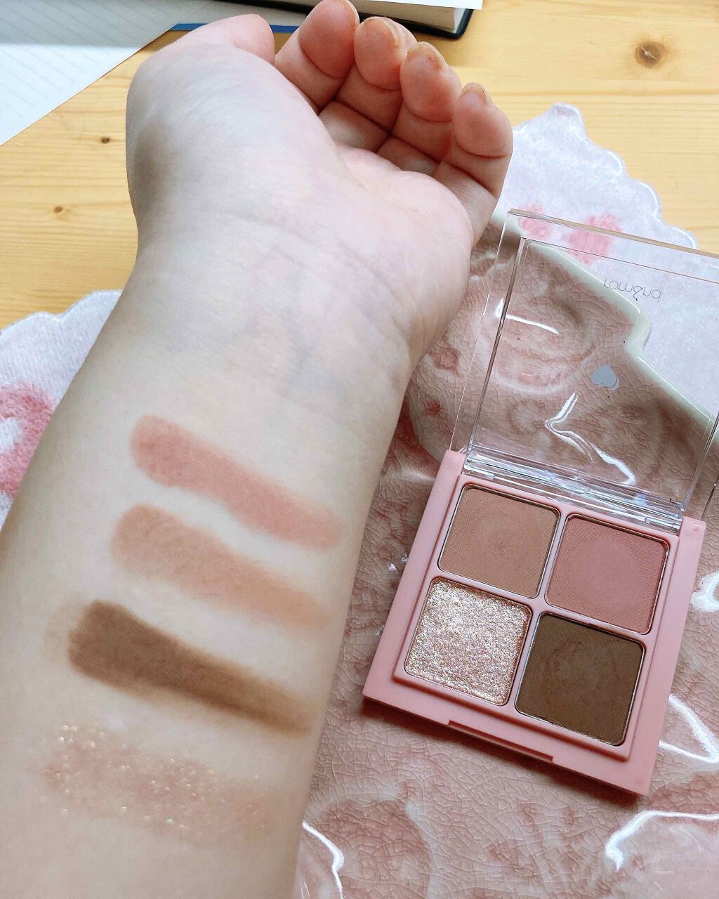 ベターザンアイズ/rom&nd/アイシャドウパレットを使ったクチコミ（3枚目）