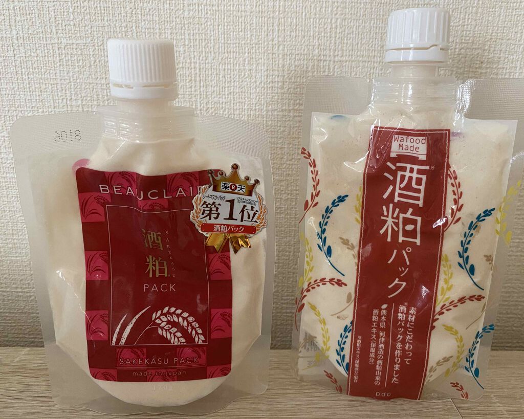 酒粕パック/BEAUCLAIR/洗い流すパック・マスクを使ったクチコミ（1枚目）