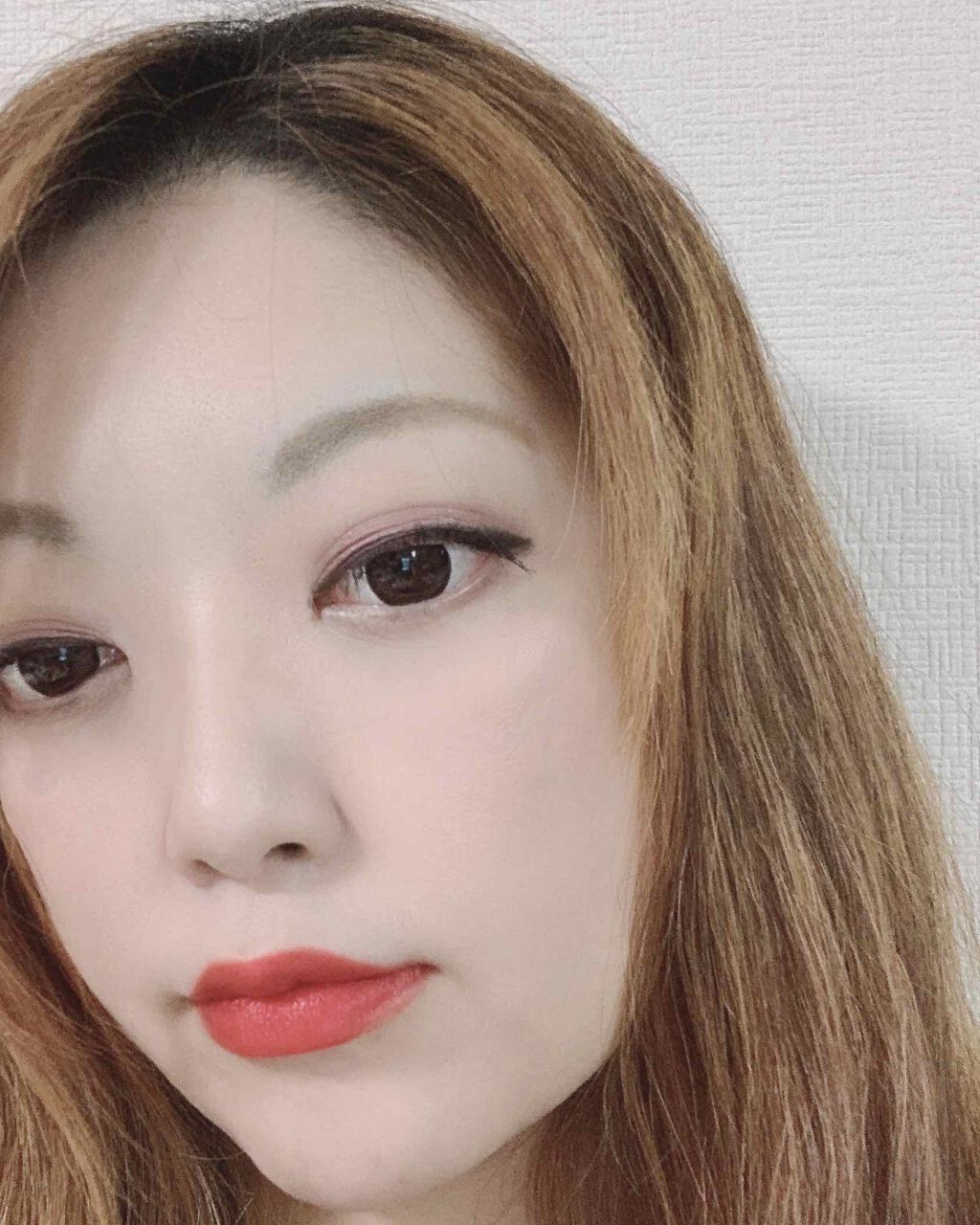 ルージュ モイスト EX05 デニムレッド/ナチュラグラッセ/口紅を使ったクチコミ（2枚目）