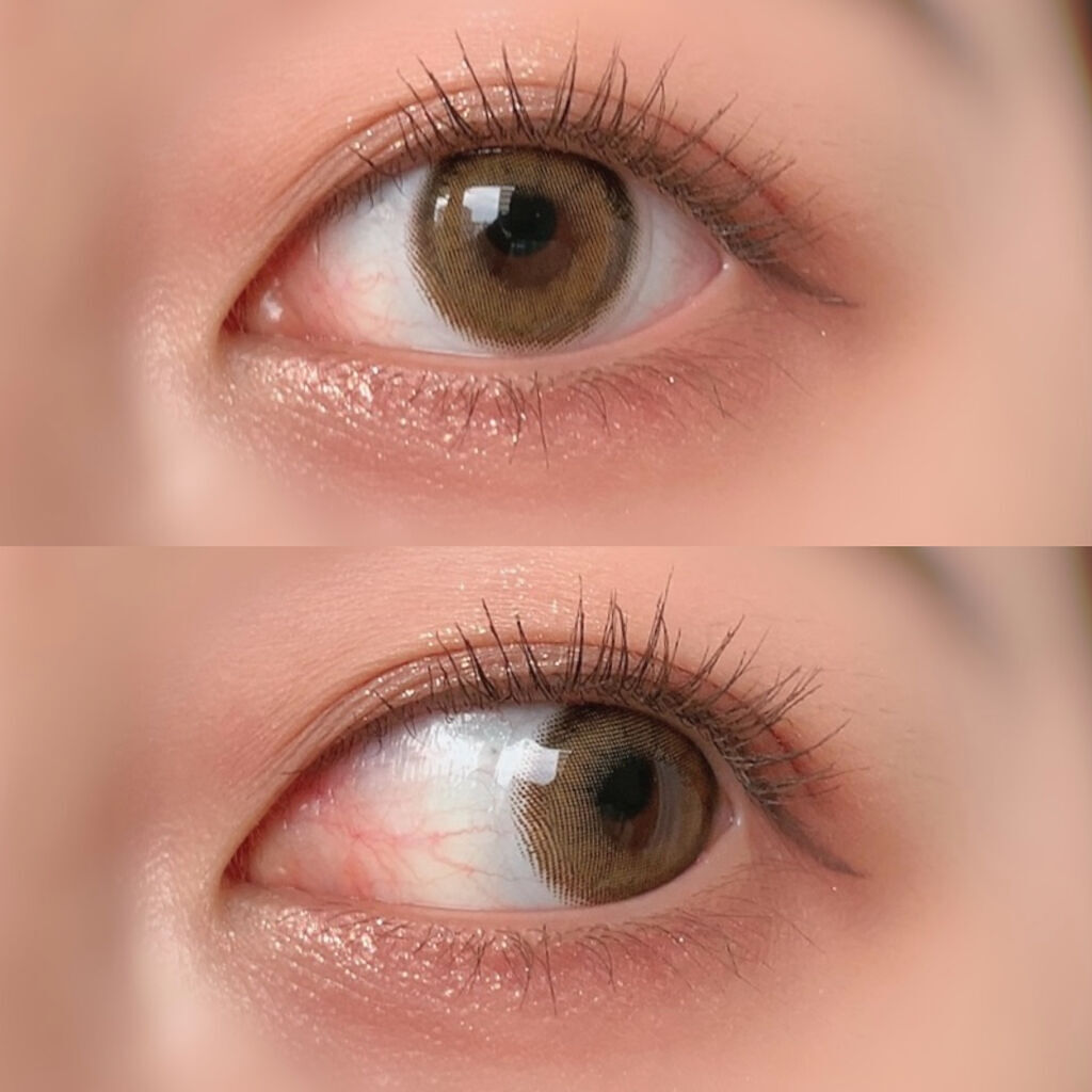 Celina Brown/LensVery/カラーコンタクトレンズを使ったクチコミ（3枚目）