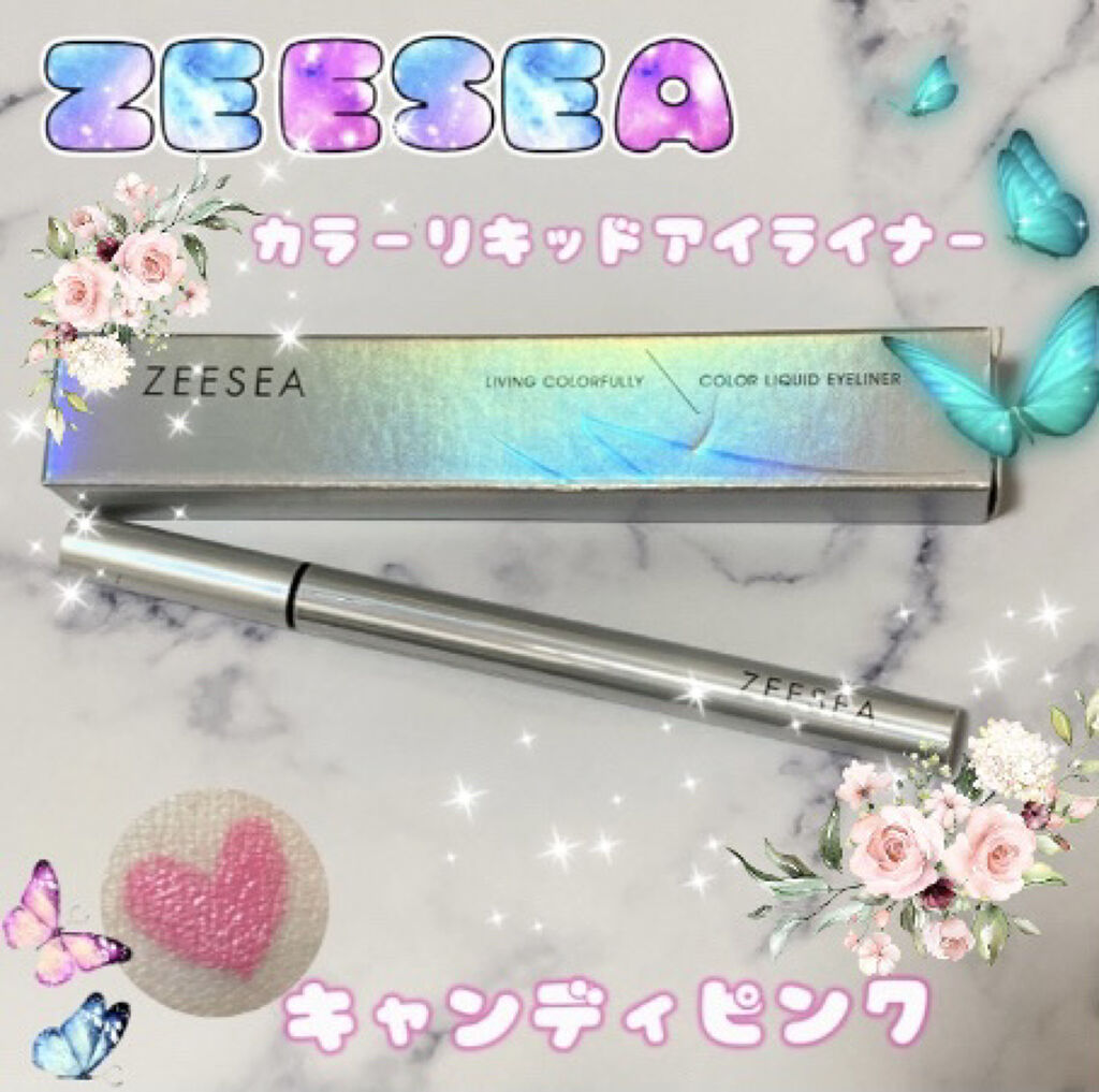 ZEESEA カラーリキッドアイライナーのクチコミ「\\メイクのアクセントに✦ฺ//


vividなピンクが可愛い💕


♥︎#ZEESEA#カ.....」（1枚目）