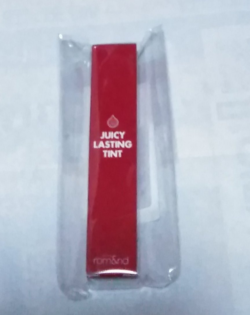 ジューシーラスティングティント/rom&nd/リップティントを使ったクチコミ（1枚目）