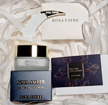 ロサ アンバー クリスタル スノー クリーム/ROSA FAYRE/フェイスクリームを使ったクチコミ(1枚目)