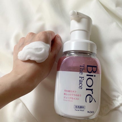 ビオレ ザフェイス 泡洗顔料 ディープモイスト/ビオレ/泡洗顔を使ったクチコミ(3枚目)