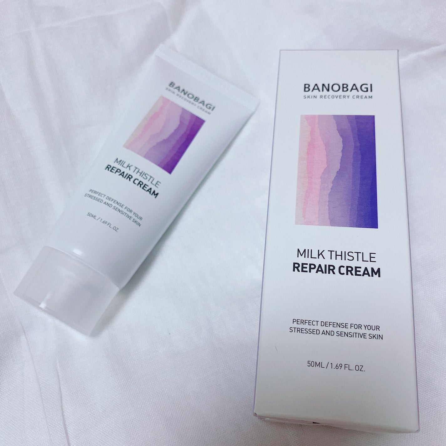 ミルクシスル リペアクリーム/BANOBAGI/フェイスクリームを使ったクチコミ(2枚目)