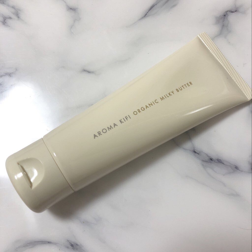 アロマキフィオーガニック ミルキーバター ナチュラルスムース/AROMA KIFI/ヘアムースを使ったクチコミ（1枚目）