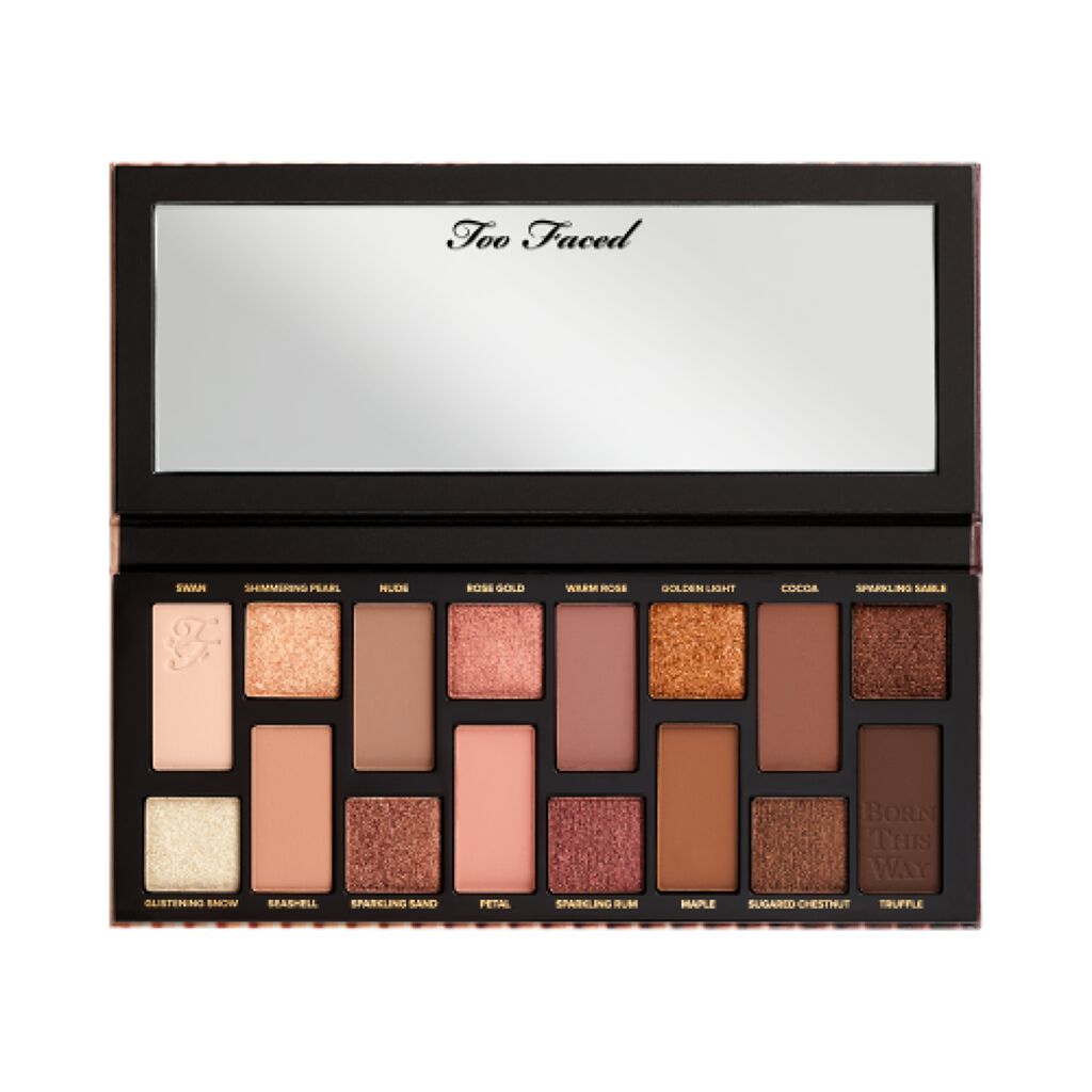 Too Faced ナチュラルヌードパレット 専用 試してみた】ボーン ディス ウェイ ザ ナチュラル ヌード アイ