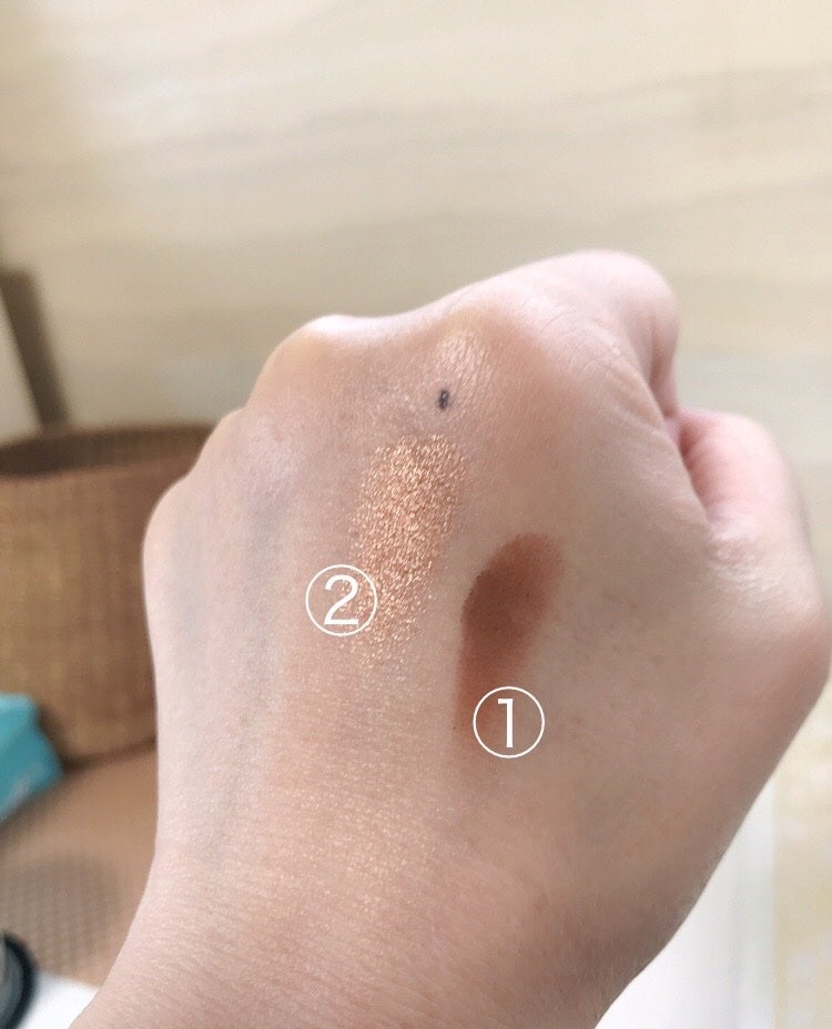 ミニチョコレートアイシャドウパレット/MAKEUP REVOLUTION/アイシャドウパレットを使ったクチコミ(5枚目)