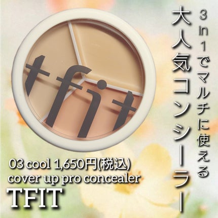 カバーアッププロコンシーラー/TFIT/パレットコンシーラーを使ったクチコミ(1枚目)