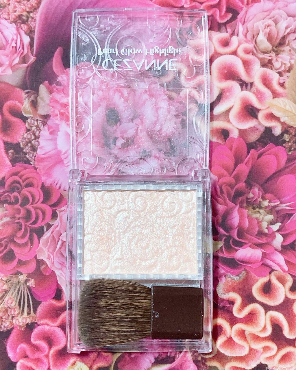 パールグロウハイライト/CEZANNE/パウダーハイライトを使ったクチコミ(2枚目)