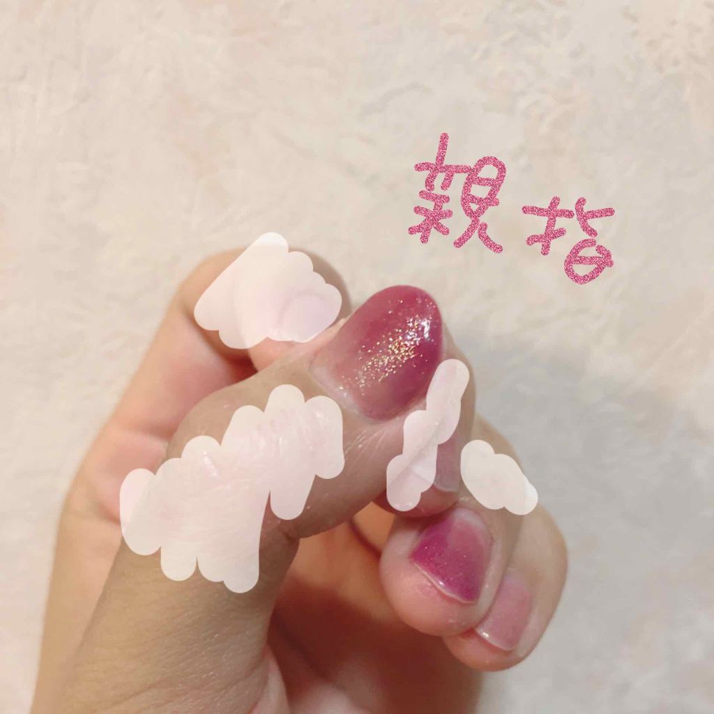 サンリオネイル/DAISO/マニキュアを使ったクチコミ(4枚目)