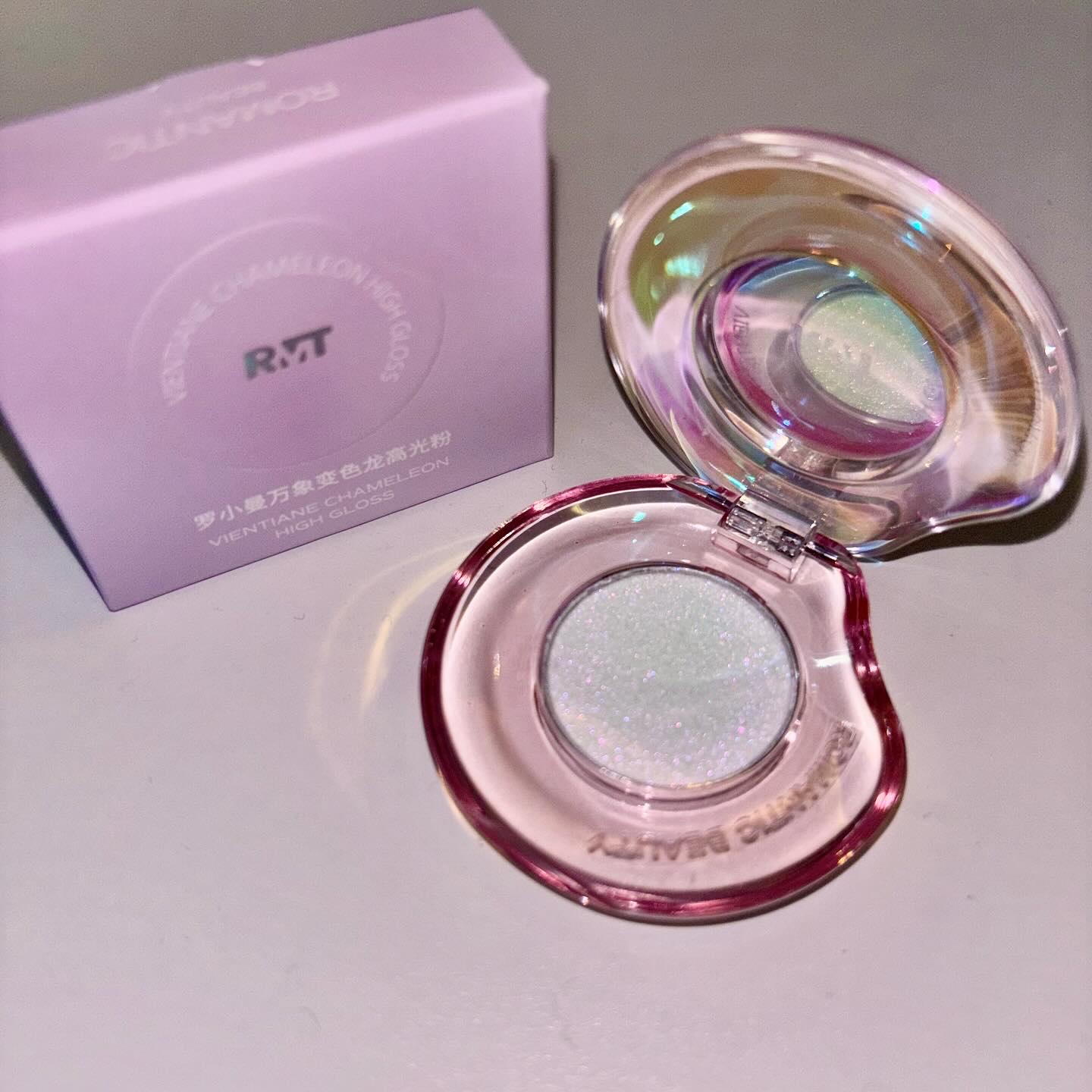 カメレオンハイライター/Romantic Beauty/パウダーハイライトを使ったクチコミ（2枚目）
