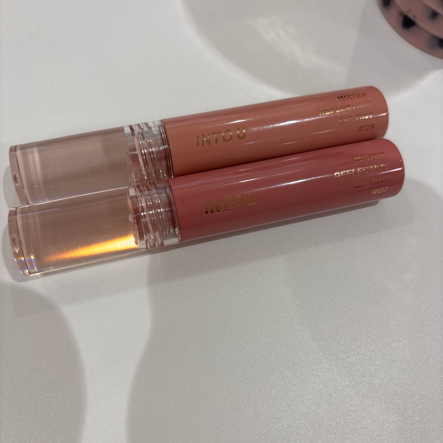 ウォーターリフレクティングリップティント/INTO U/リップティントを使ったクチコミ(1枚目)