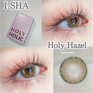 I-SHA
HOLY HOLIC
Holy Hazel 

DIA:14.2  BC:8.7
GDIA:13.0  1month

🆕i-shaレンズの新商品ホーリーホリックから色素薄めが可愛いホーリー