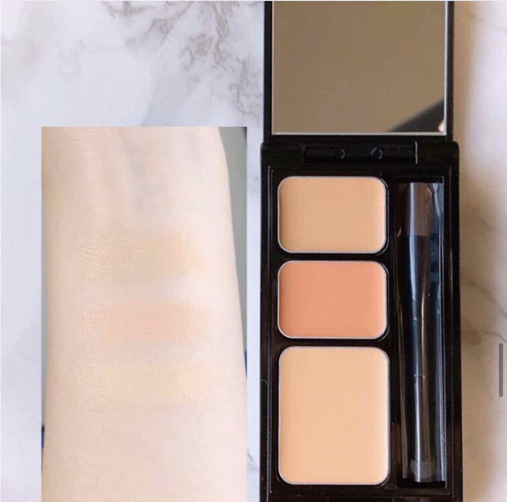 ミネラルコンシーラーパレット/エトヴォス/パレットコンシーラーを使ったクチコミ(3枚目)