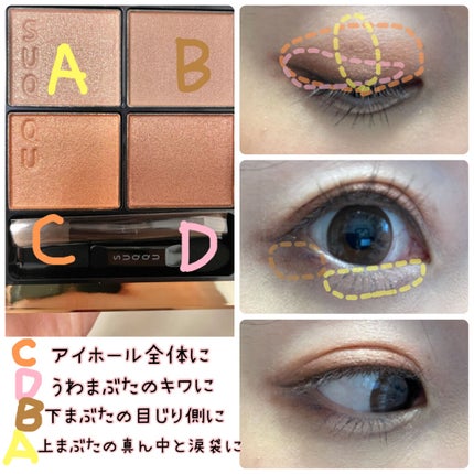 シグニチャー カラー アイズ/SUQQU/アイシャドウパレットを使ったクチコミ(4枚目)